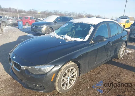 2017 BMW 320I xDrive из США, поврежденный, VIN WBA8E5G33HNU42459